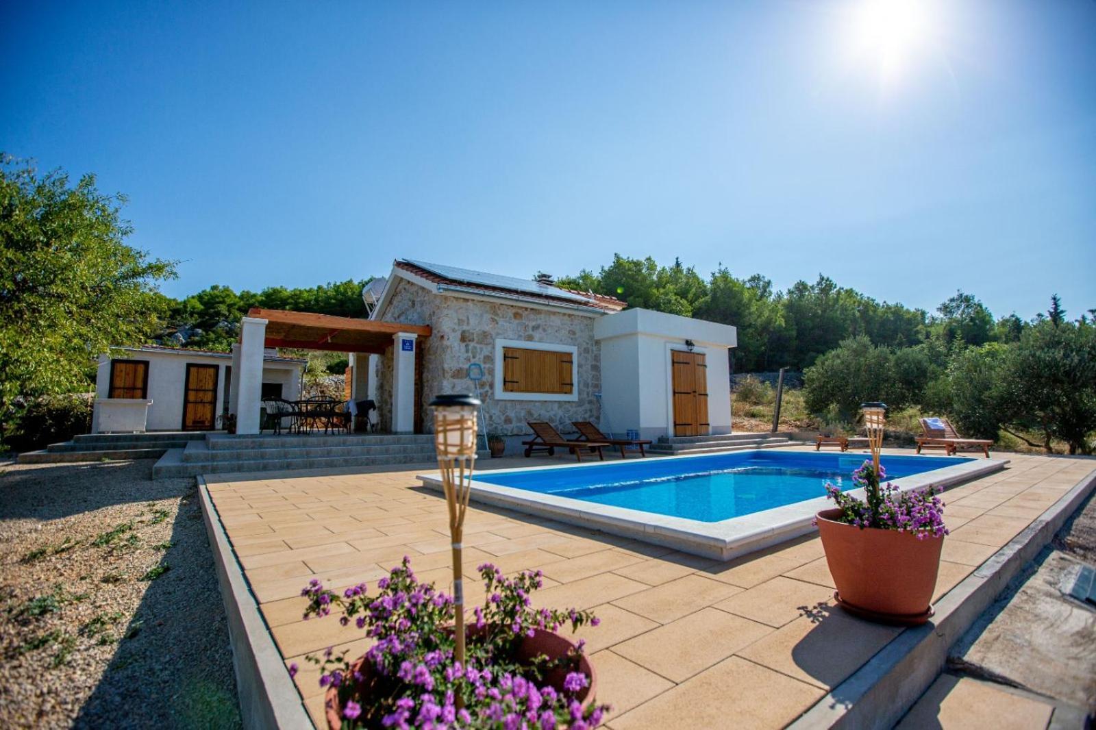Olive Garden House Sibenik Villa Bagian luar foto