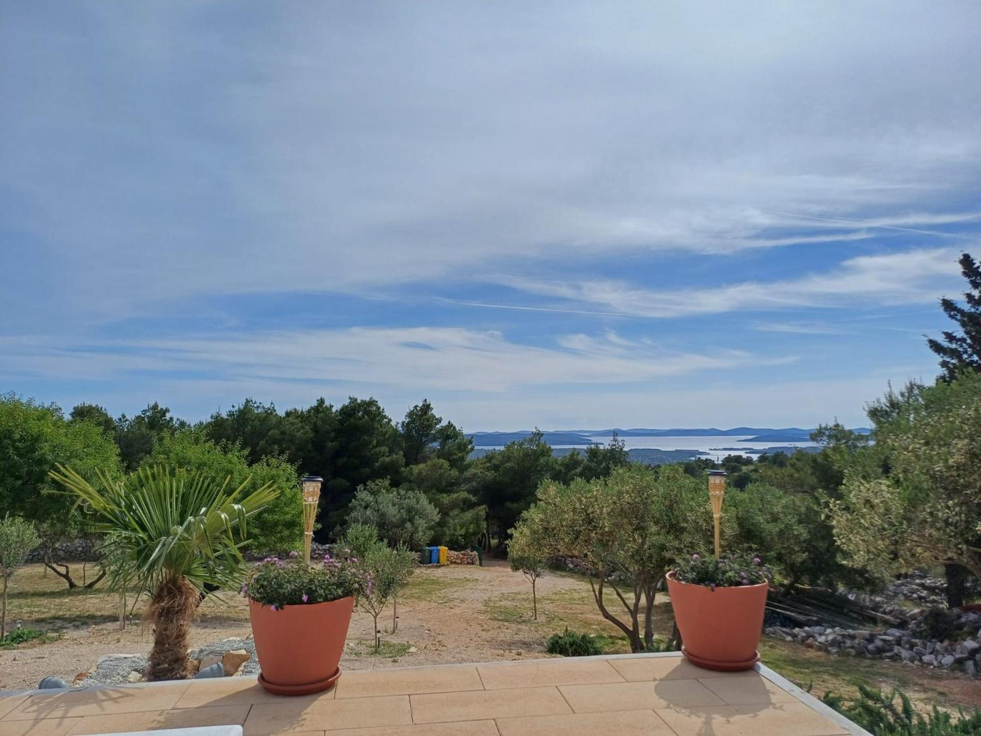Olive Garden House Sibenik Villa Bagian luar foto