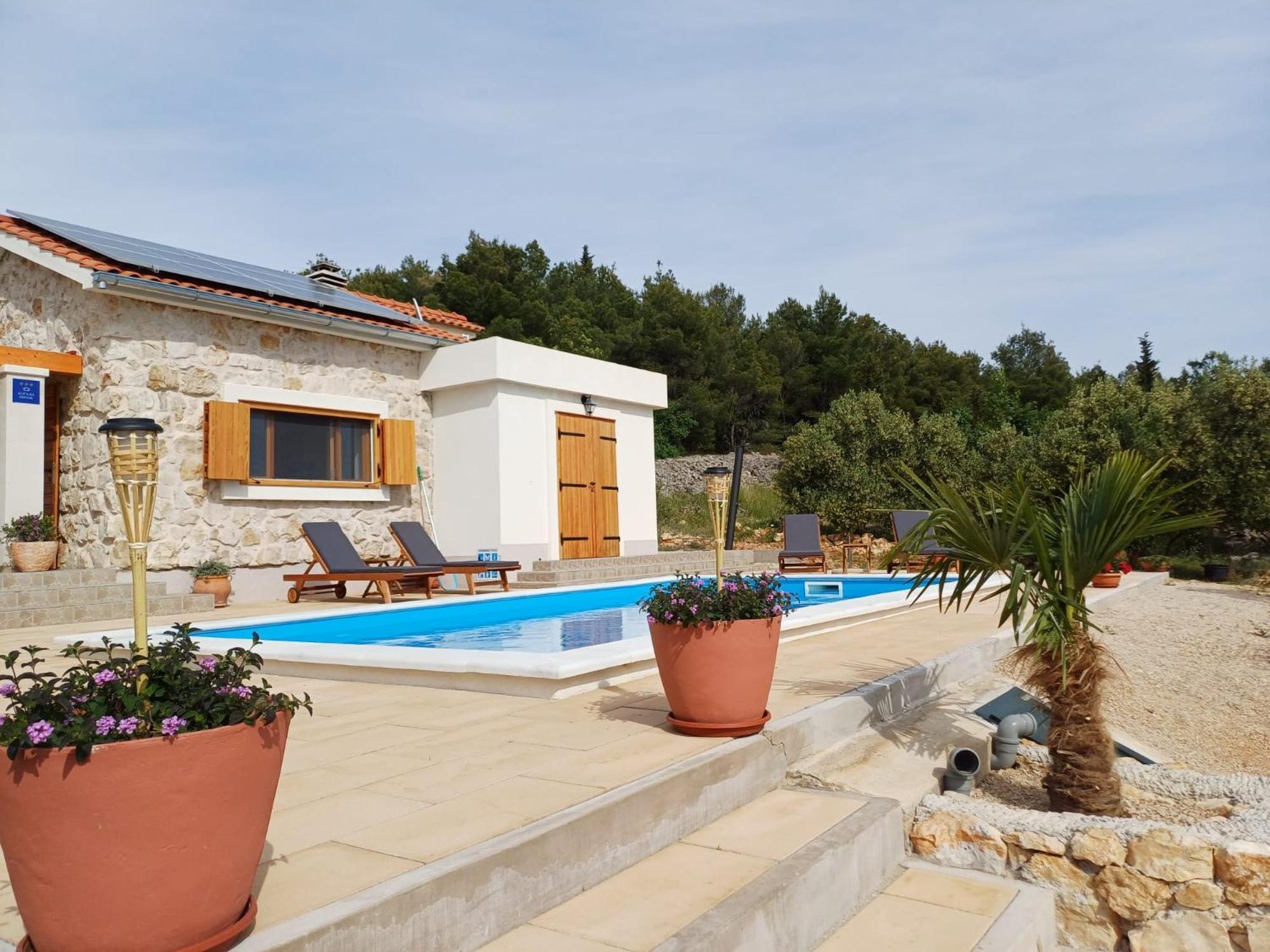 Olive Garden House Sibenik Villa Bagian luar foto