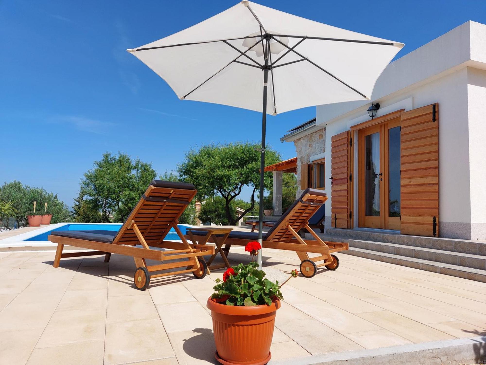 Olive Garden House Sibenik Villa Bagian luar foto